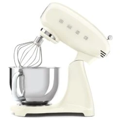 SMEG Full-Color 5 Qt. Tilt-Head Stand Mixer | Cream -Kitchen Tools Shop smf03crus 50
