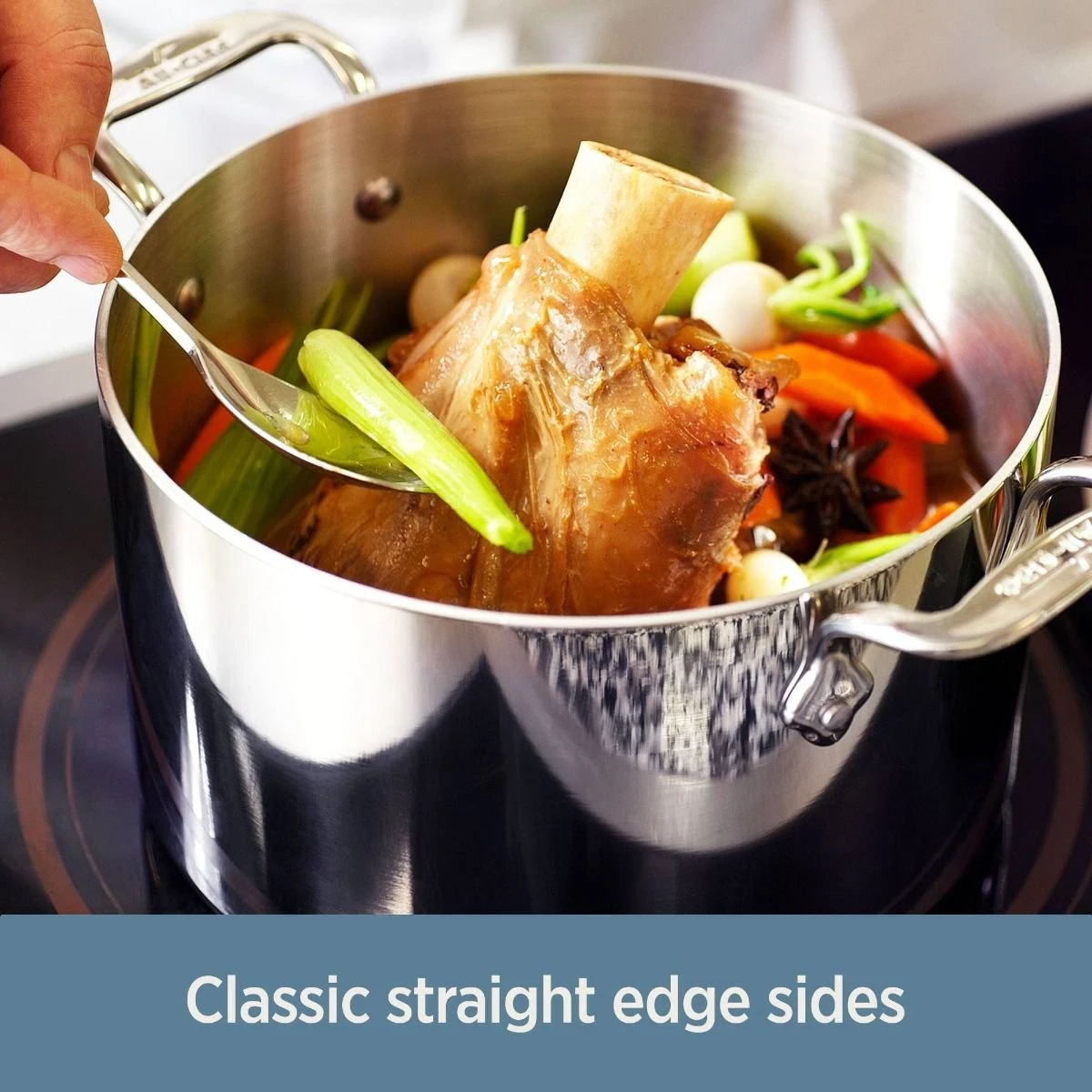 All-Clad D3 Stainless Steel Fry Pan | 10" 4 All-Clad D3 Stainless Steel Fry Pan | 10" - Image 4