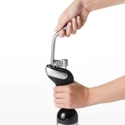 OXO SteeL Vertical Lever Corkscrew -Kitchen Tools Shop stl 11147600 4a