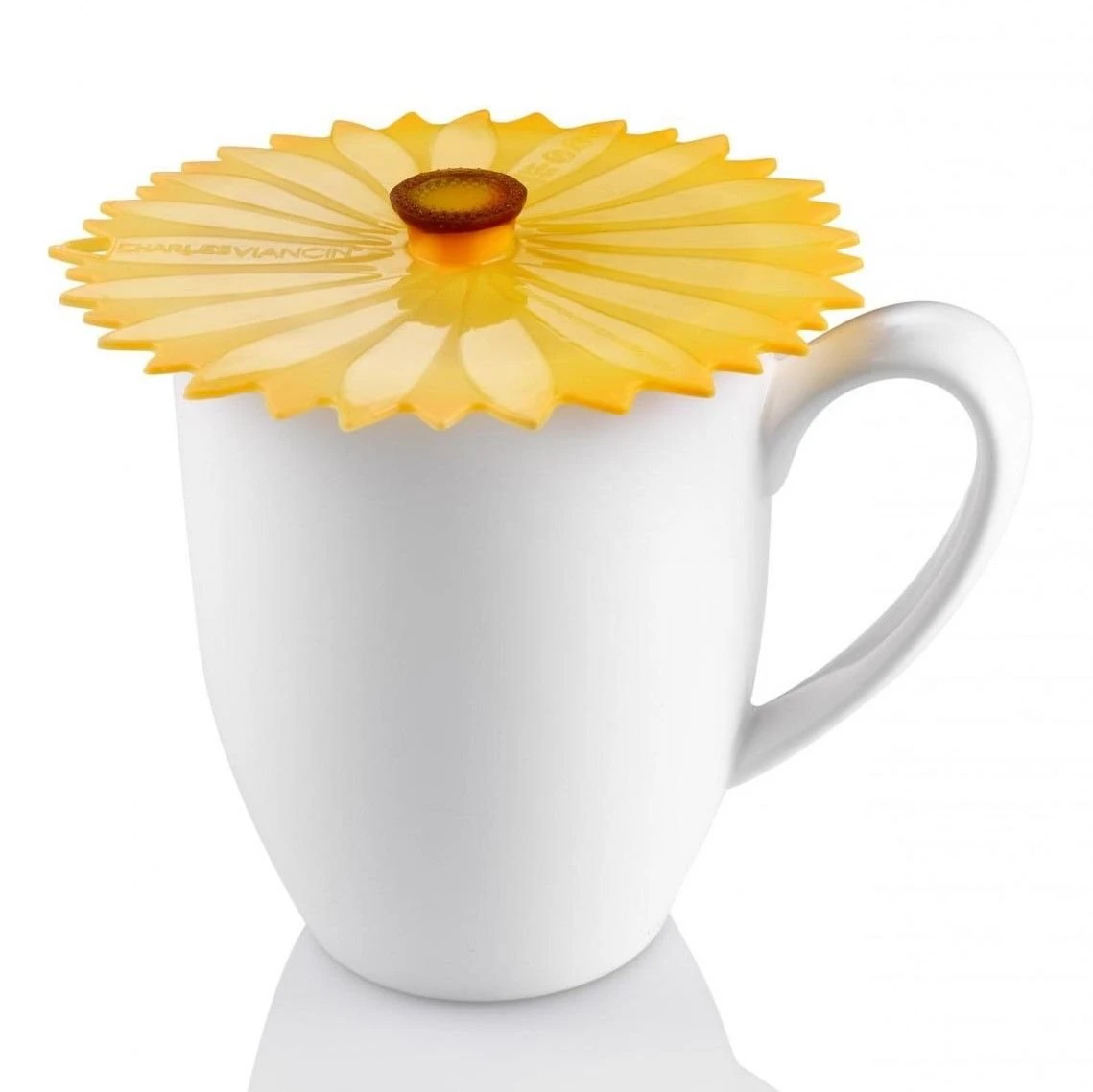 Charles Viancin Silicone Drink Covers | Sunflower (Set Of 2) 2 Charles Viancin Silicone Drink Covers | Sunflower (Set Of 2) - Image 2