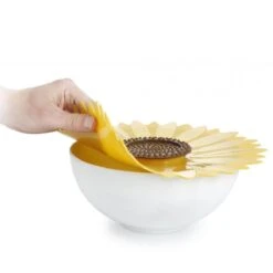 Charles Viancin Silicone Lid | 6" Sunflower -Kitchen Tools Shop sunflower life 1