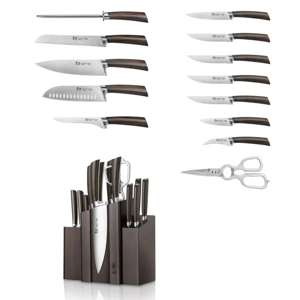Cangshan A Series Denali 14-Piece Magnetic Knife Block Set 2 Cangshan A Series Denali 14-Piece Magnetic Knife Block Set - Image 2
