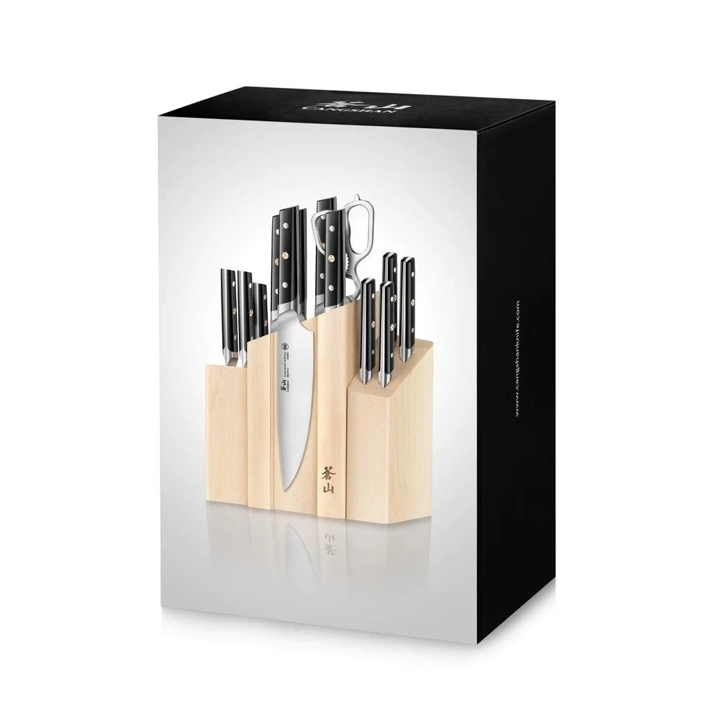 Cangshan Cutlery TC Series Denali 14-Piece Magnetic Knife Block Set 8 Cangshan Cutlery TC Series Denali 14-Piece Magnetic Knife Block Set - Image 8