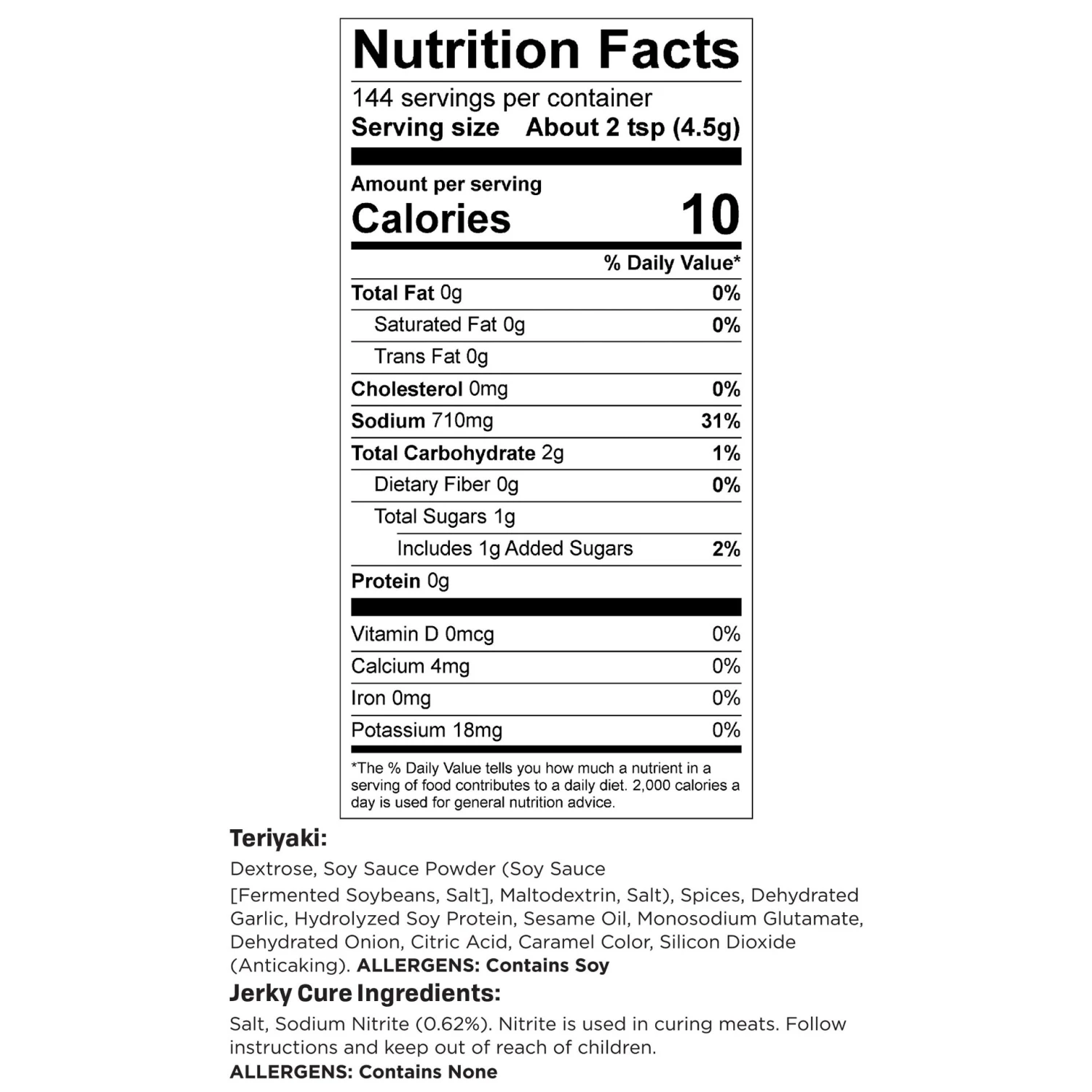 NESCO Teriyaki Flavor Jerky Seasoning, 9 Pack 3 NESCO Teriyaki Flavor Jerky Seasoning, 9 Pack - Image 3