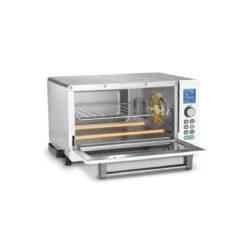 Cuisinart Deluxe Convection Toaster Oven Broiler | White & Stainless Steel 13 Cuisinart Deluxe Convection Toaster Oven Broiler | White & Stainless Steel -Kitchen Tools Shop tob135wn g
