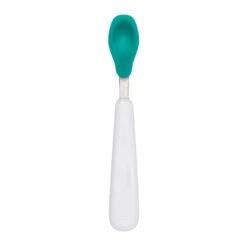 OXO Tot Feeding Spoon Set With Soft Silicone | Teal 13 OXO Tot Feeding Spoon Set With Soft Silicone | Teal -Kitchen Tools Shop tot 61138300 2a