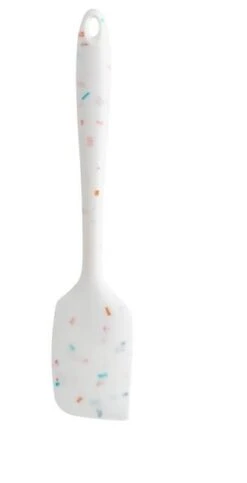 Trudeau White Confetti 11" Silicone Spatula