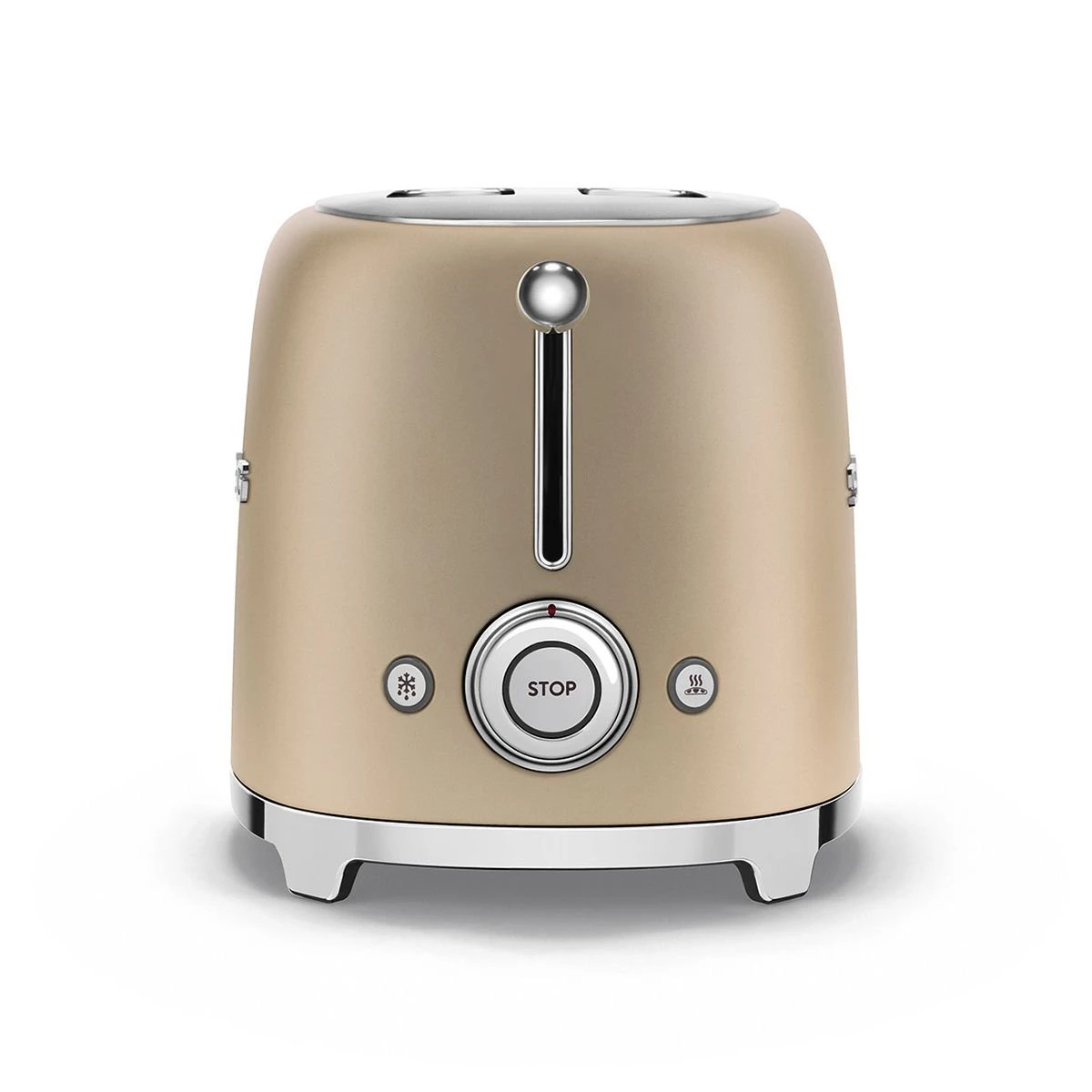 SMEG 2-Slice Toaster | Matte Champagne 2 SMEG 2-Slice Toaster | Matte Champagne - Image 2