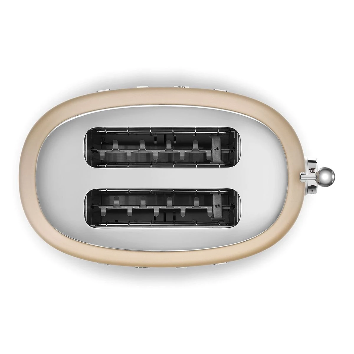 SMEG 2-Slice Toaster | Matte Champagne 5 SMEG 2-Slice Toaster | Matte Champagne - Image 5