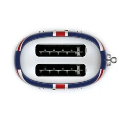 SMEG 2-Slice Toaster | Union Jack 8 SMEG 2-Slice Toaster | Union Jack -Kitchen Tools Shop tsf01ujus 2 slice toaster top view union jack
