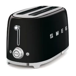 SMEG 4-Slice Toaster | Black -Kitchen Tools Shop tsf02blus 2