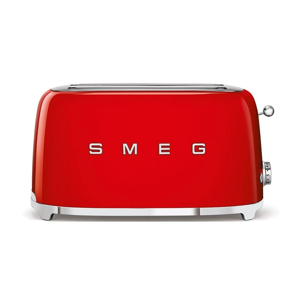 SMEG 4-Slice Toaster | Red 1 SMEG 4-Slice Toaster | Red