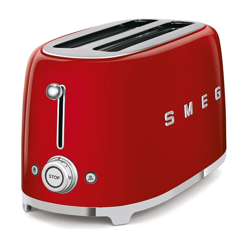 SMEG 4-Slice Toaster | Red 2 SMEG 4-Slice Toaster | Red - Image 2