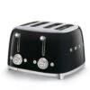 SMEG 4-Slot Toaster | Black