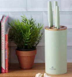 Viners Organic Green Knife Block Set | 6-Piece 5 Viners Organic Green Knife Block Set | 6-Piece -Kitchen Tools Shop viners organic