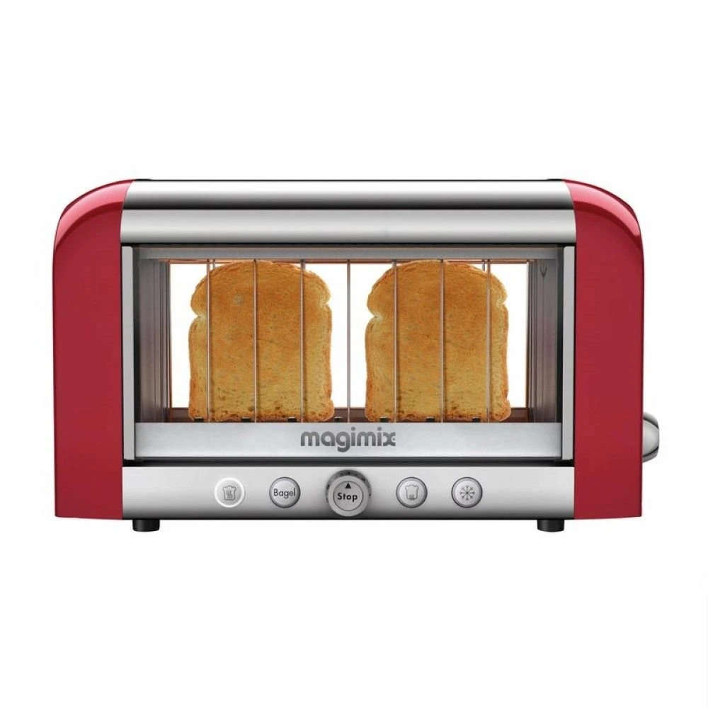 Magimix® Vision Toaster | Red 1 Magimix® Vision Toaster | Red