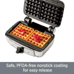 All-Clad Belgian Waffle Maker | 2-Slice 12 All-Clad Belgian Waffle Maker | 2-Slice -Kitchen Tools Shop waffle9