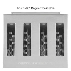 Waring Commercial Stainless Steel Heavy-Duty Toaster | 4-Slot 6 Waring Commercial Stainless Steel Heavy-Duty Toaster | 4-Slot -Kitchen Tools Shop wct800rc waring toaster inset2