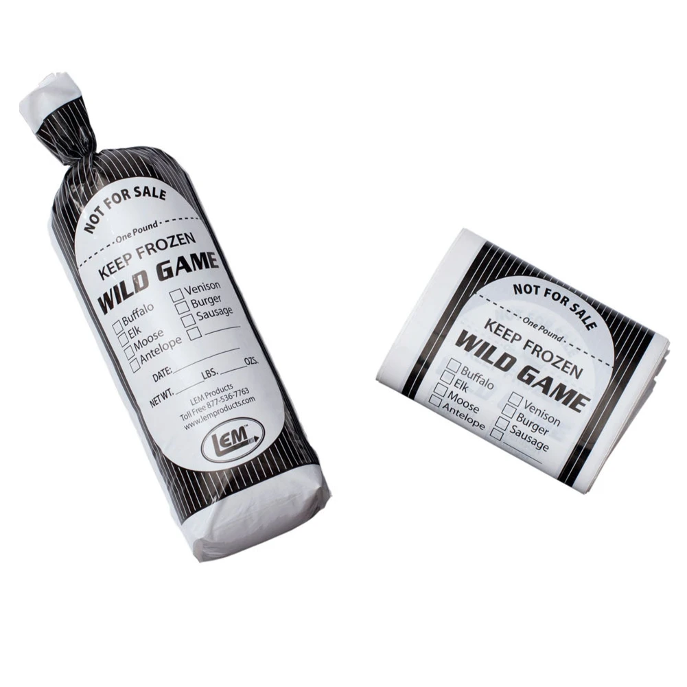 LEM 1 Lb. Wild Game Bags | 1000 Count 1 LEM 1 Lb. Wild Game Bags | 1000 Count