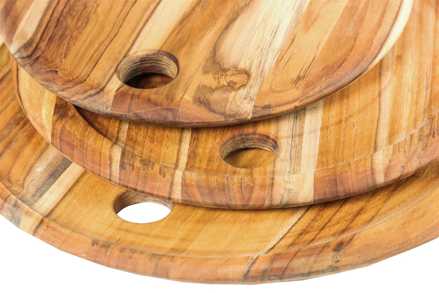 TeakHaus Lunar Boards (Set Of 3) | 15.25" X 1.75" 2 TeakHaus Lunar Boards (Set Of 3) | 15.25" X 1.75" - Image 2