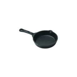 Winco FireIron Round Mini Cast Iron Skillet | 7.25oz