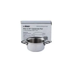 Winco Stainless Steel Mini Casserole | 15oz -Kitchen Tools Shop winco dccr 3s 4