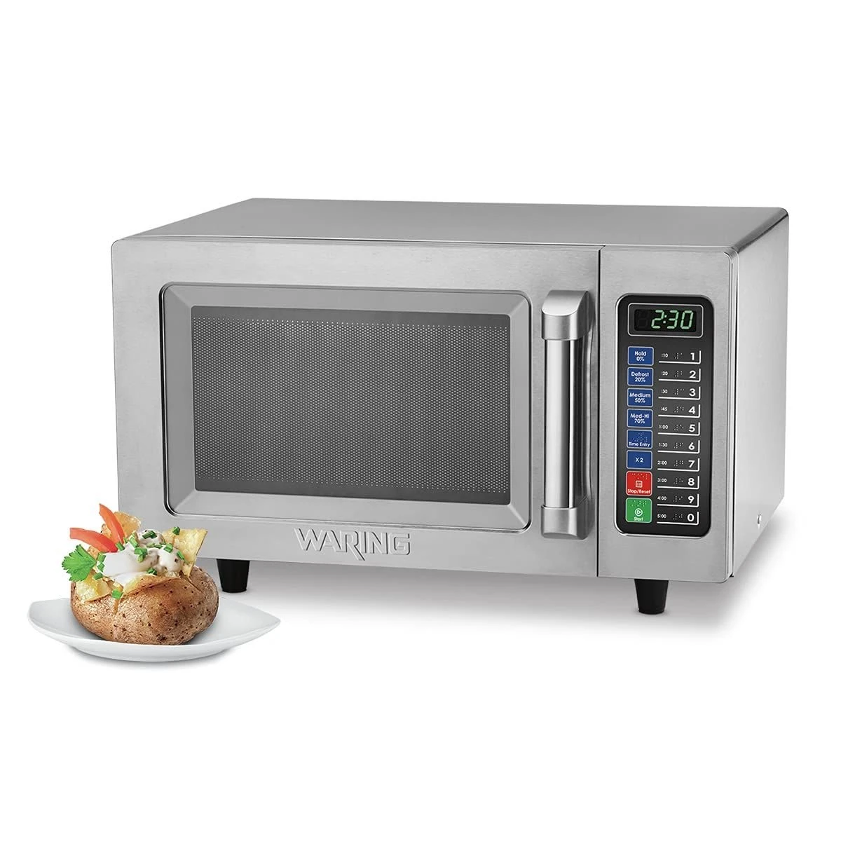 Waring Commercial Medium Duty Microwave Oven - 0.9 Cubic Ft 1 Waring Commercial Medium Duty Microwave Oven - 0.9 Cubic Ft