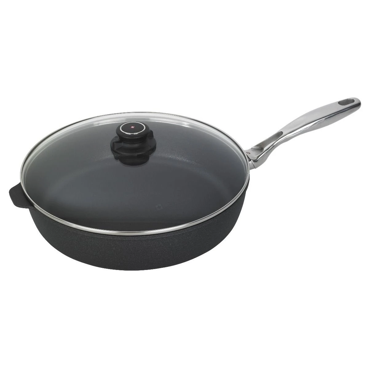 Swiss Diamond | XD Sauté Pan With Lid & Stainless Steel Handle - 12.5" (5.8 Qt.) 1 Swiss Diamond | XD Sauté Pan With Lid & Stainless Steel Handle - 12.5" (5.8 Qt.)