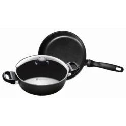 Swiss Diamond | XD 3-Piece Cookware Set - 11" Fry Pan & 4.3 Quart Sauté Pan With Lid